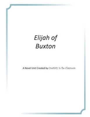 Book cover for Elijah of Buxton