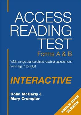 Book cover for Access Reading Test Interactive (ARTi) A & B Single-User CD-ROM