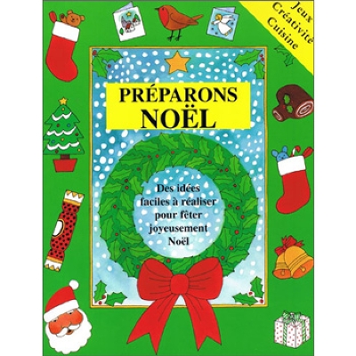 Book cover for Préparons Noël
