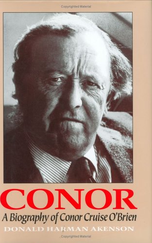Book cover for Conor: a Biography of Conor Cruise O'Brien