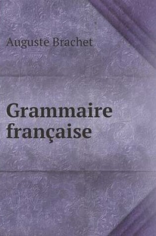 Cover of Grammaire française