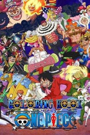 Cover of One Piece Coloring Book