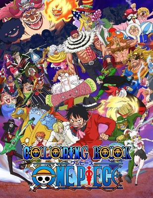 Book cover for One Piece Coloring Book