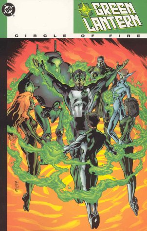 Book cover for Green Lantern Circle of Fire