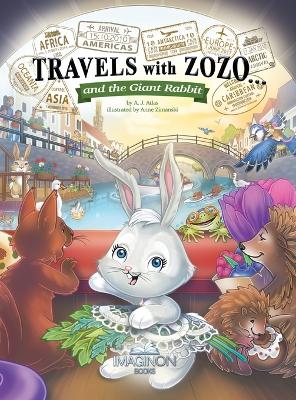 Book cover for Travels with Zozo...and the Giant Rabbit