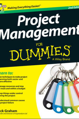 Cover of Project Management for Dummies - UK