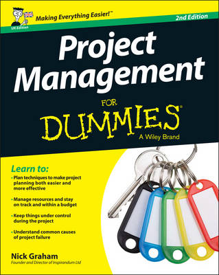 Book cover for Project Management for Dummies - UK