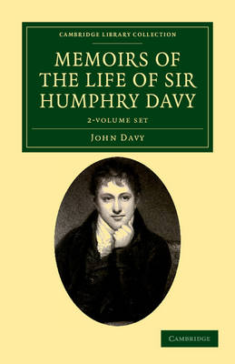 Book cover for Memoirs of the Life of Sir Humphry Davy 2 Volume Set