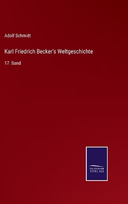 Book cover for Karl Friedrich Becker's Weltgeschichte