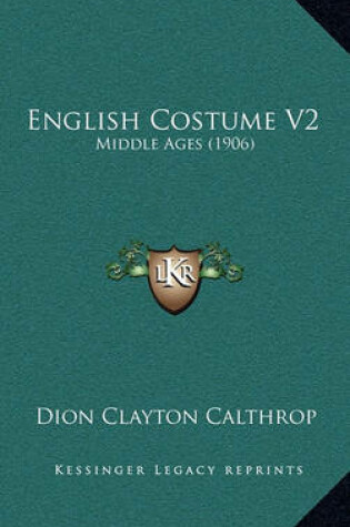 Cover of English Costume V2