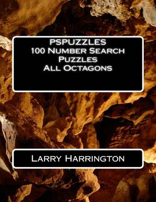 Book cover for PSPUZZLES 100 Number Search Puzzles All Octagons