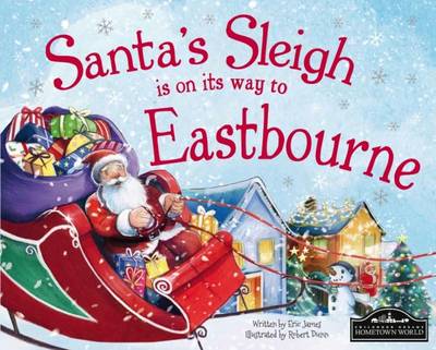 Book cover for Santa's Sleigh is on it's Way to Eastbourne