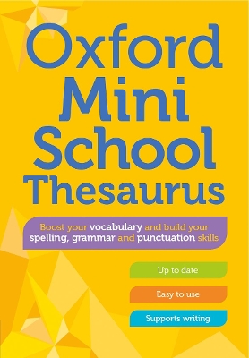 Book cover for Oxford Mini School Thesaurus