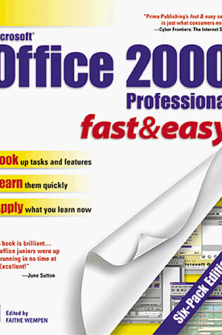 Cover of Office 2000 Professional