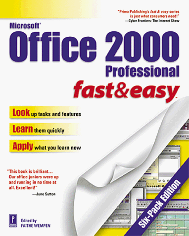 Book cover for Office 2000 Professional