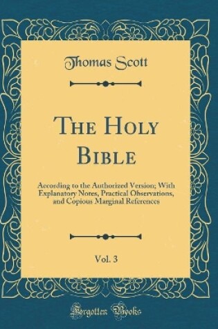 Cover of The Holy Bible, Vol. 3