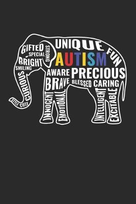 Cover of Autism Style Cute Curious Smiling Bright Special Gifted Strong Unique Fun Aware Precious Brave Blessed Caring Innocent Emotional Intelligent Excitable