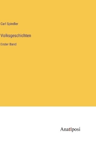 Cover of Volksgeschichten