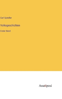 Book cover for Volksgeschichten