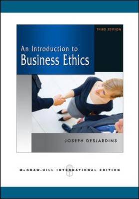 Book cover for An Introduction to Business Ethics