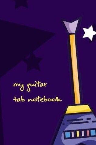 Cover of guitar blank sheet music book