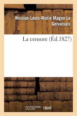 Book cover for La Censure