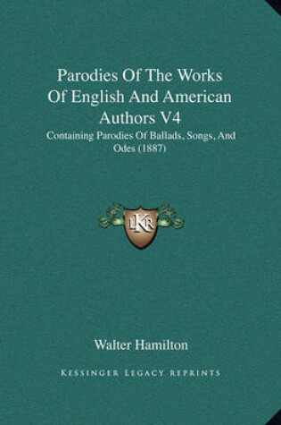 Cover of Parodies of the Works of English and American Authors V4