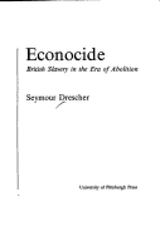 Cover of Econocide