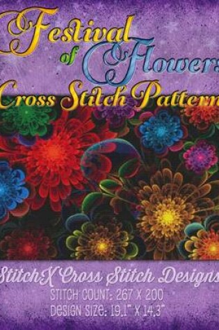 Cover of Festival of Flowers Cross Stitch Pattern