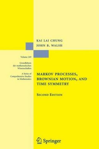 Cover of Markov Processes, Brownian Motion, and Time Symmetry