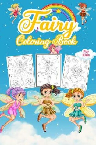 Cover of Fairy Coloring Book For Kids