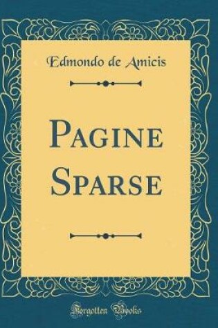 Cover of Pagine Sparse (Classic Reprint)