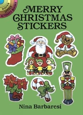 Book cover for Merry Christmas Stickers