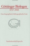 Book cover for Gottinger Biologen 1737-1945