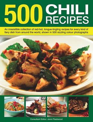 Book cover for 500 Chili Recipes