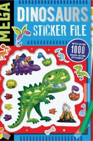 Cover of Dinosaurs Mega Sticker File