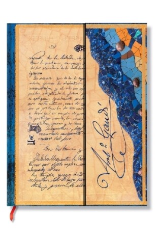 Cover of Gaudi, The Manuscript of Reus (Embellished Manuscripts Collection) Ultra Unlined Hardback Journal (Elastic Band Closure)