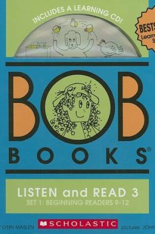 Cover of Bob Books Set 1 Bind-Up: Books #9-12 + CD