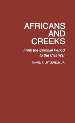 Book cover for Africans and Creeks