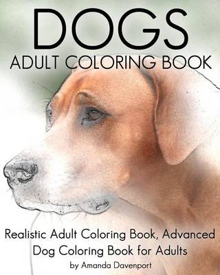 Cover of Dogs Adult Coloring Book