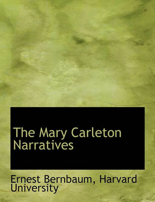 Book cover for The Mary Carleton Narratives