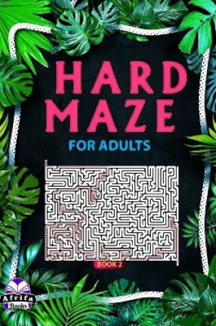 Cover of Hard Maze Books for Adults, Book 2