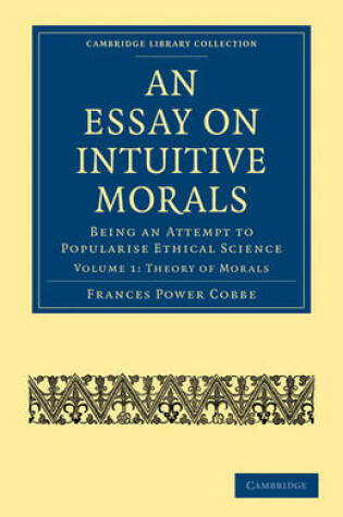 Cover of An Essay on Intuitive Morals