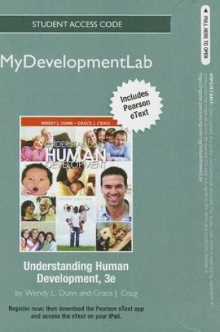 Cover of NEW MyLab Human Development with Pearson eText -- Standalone Access Card -- for Understanding Human Development