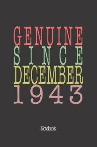 Cover of Genuine Since December 1943
