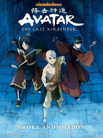 Book cover for Avatar: The Last Airbender - Smoke and Shadow Library Edition