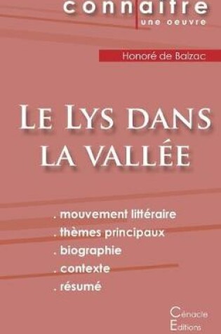 Cover of Fiche de lecture Le Lys dans la vallee de Balzac (Analyse litteraire de reference et resume complet)