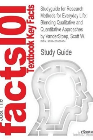 Cover of Studyguide for Research Methods for Everyday Life