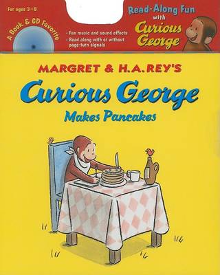 Book cover for Curious George Makes Pancakes Book & Cd