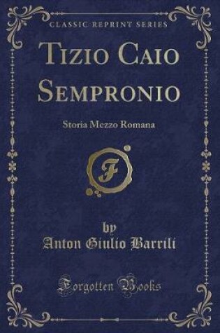 Cover of Tizio Caio Sempronio